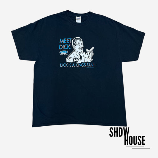 Smack Apparel Don’t Be a Dick Tee in Navy Blue