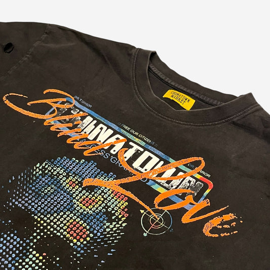 Blind Love Access Granted Tee in Black