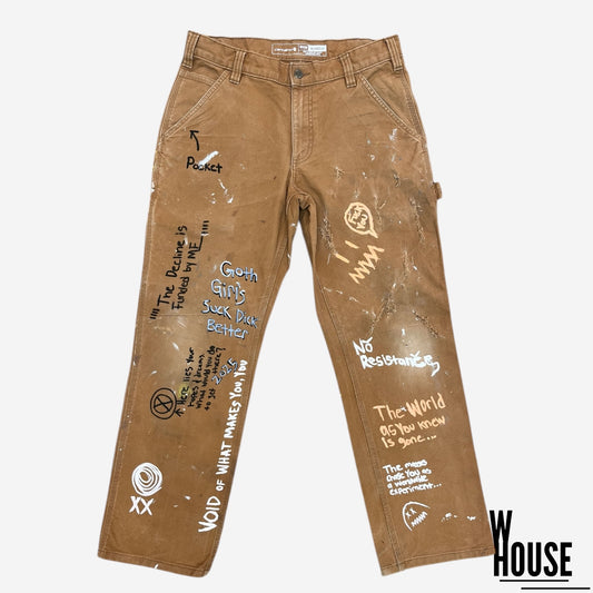 Carhartt Revived Carpenters in Beige