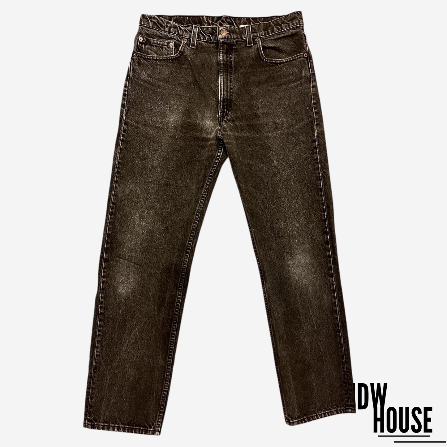 Levi Strauss & Co 505 Vintage Jeans in Dark Charcoal