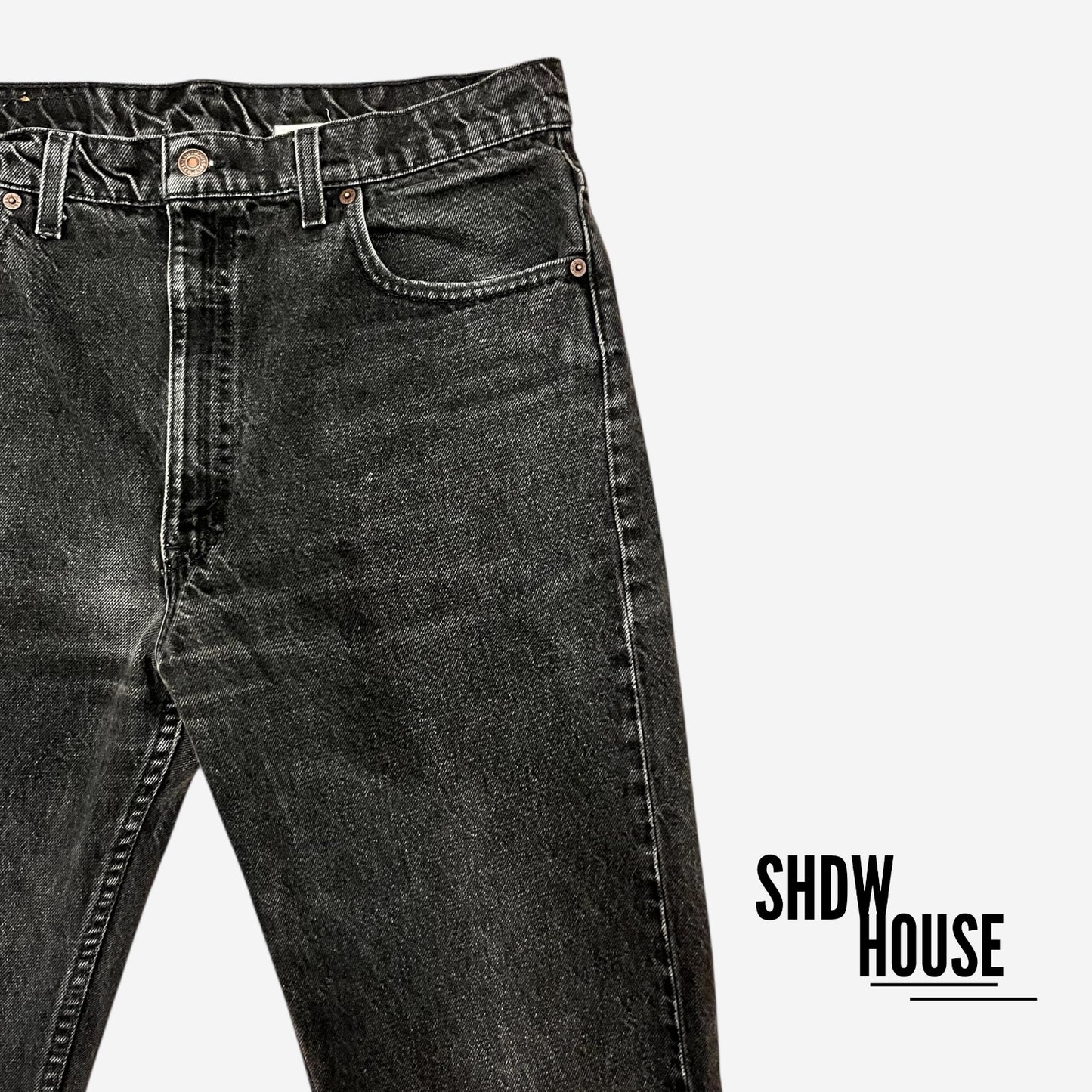 Levi Strauss & Co 505 Vintage Jeans in Dark Charcoal