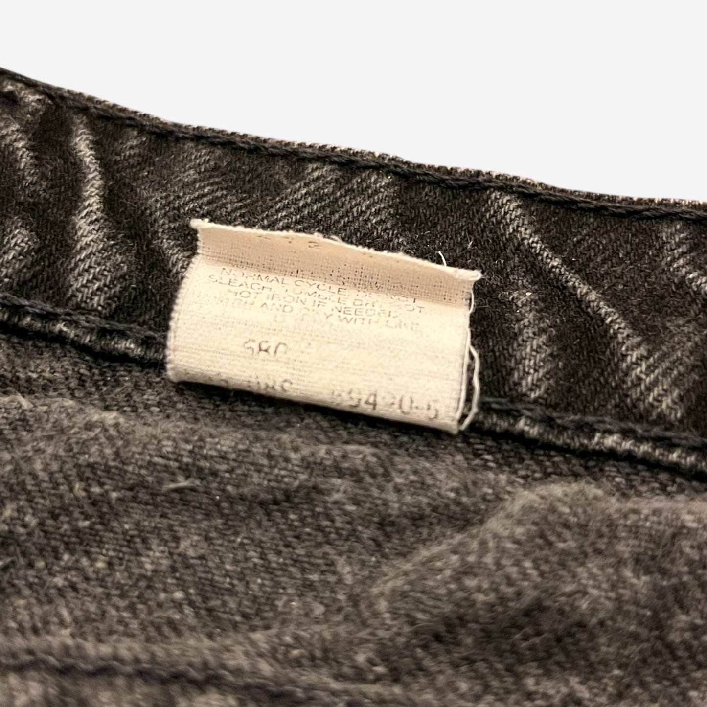 Levi Strauss & Co 505 Vintage Jeans in Dark Charcoal