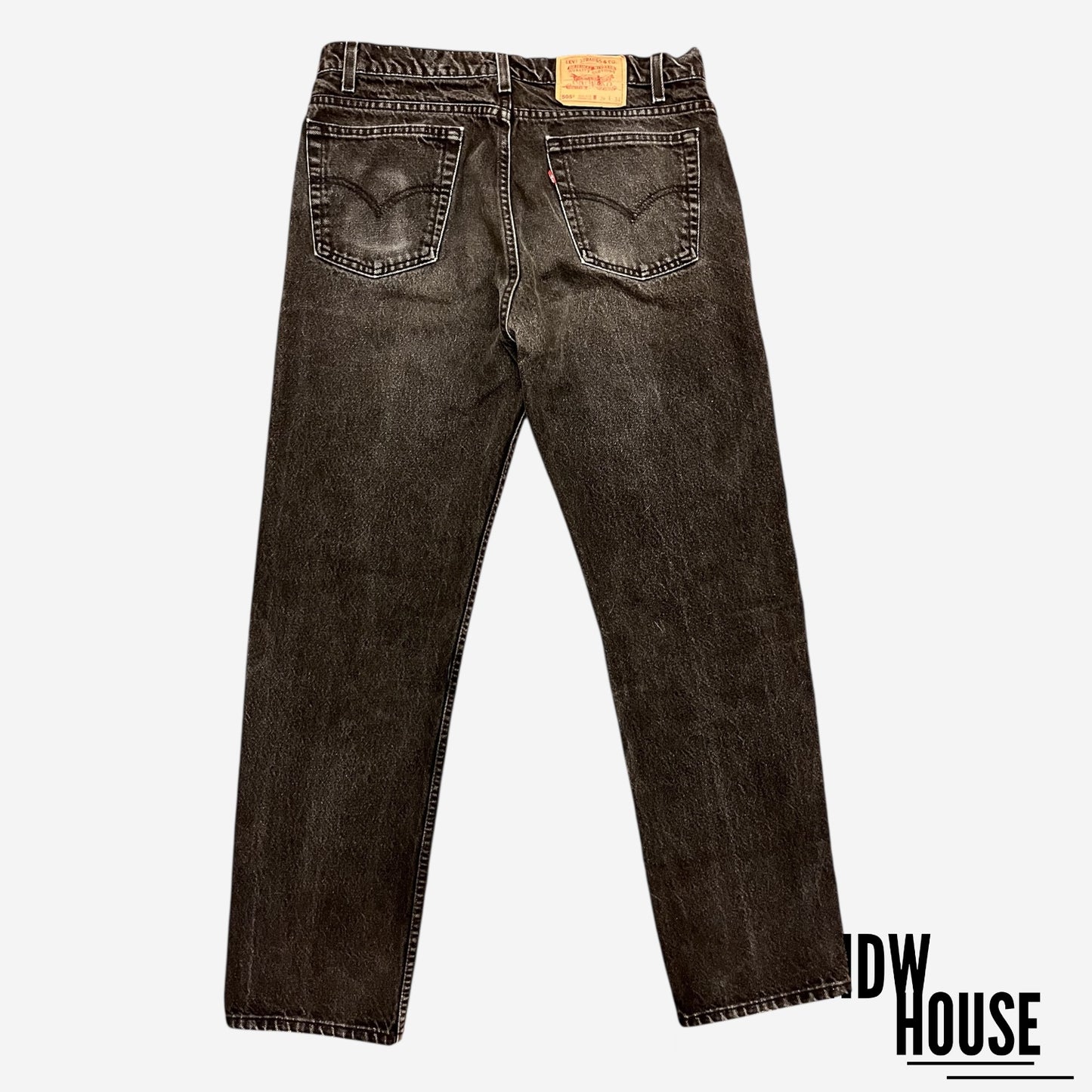 Levi Strauss & Co 505 Vintage Jeans in Dark Charcoal