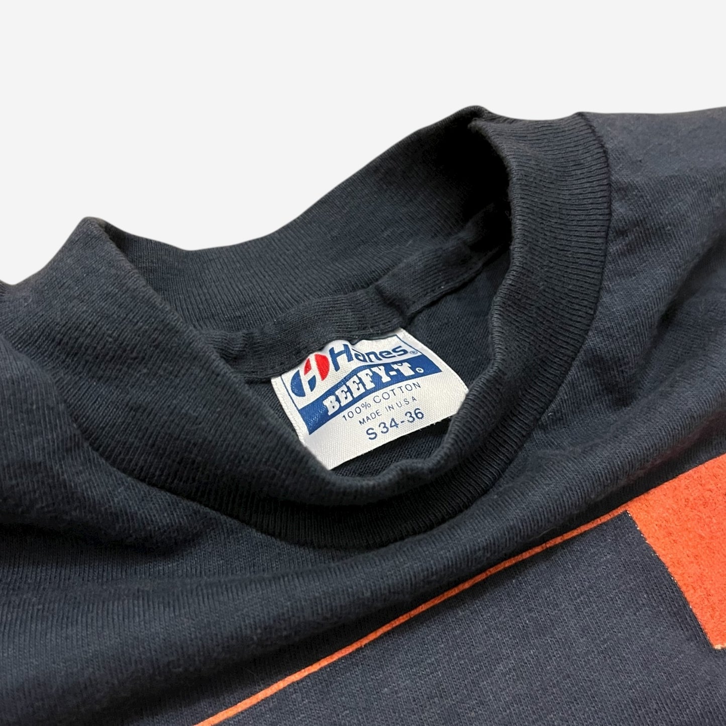 U2 Vintage Rattle and Hum 1988 Concert Tour Tee in Navy