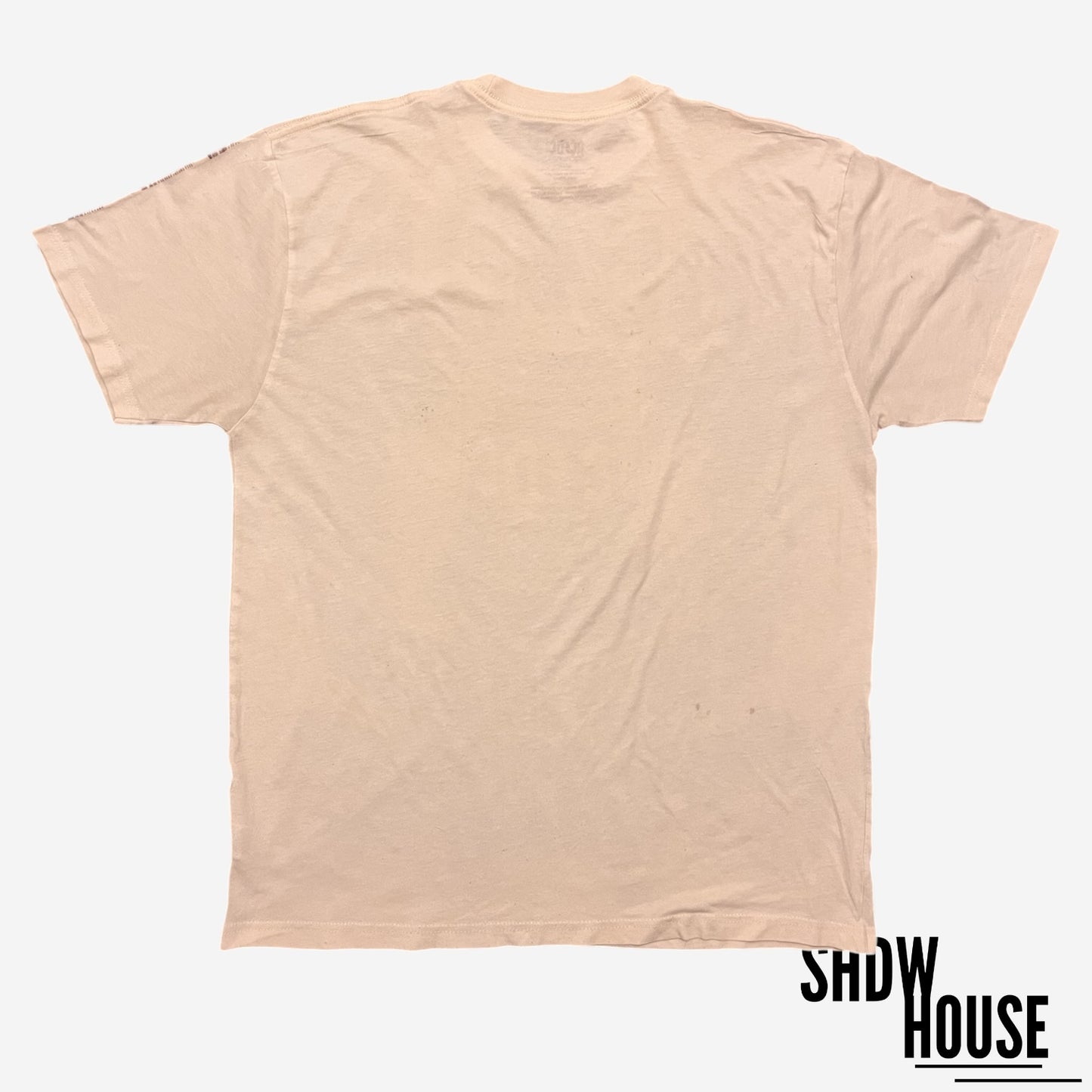 AC/DC 2007 Rockwear Cannon and Bell Tour Tee in Cream